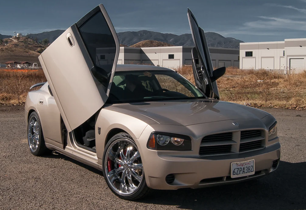 Vertical Doors Front Lambo Door Conversion 05-10 Dodge Charger